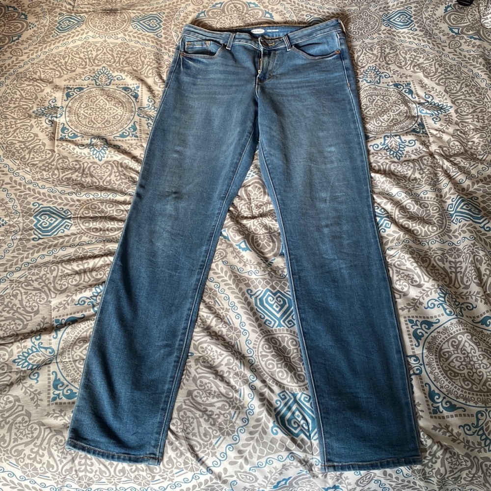 Old Navy Power Straight jeans, size 10 tall